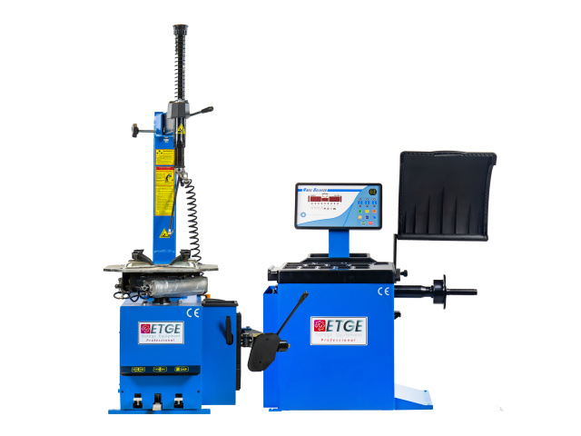 Montażownica do opon ETGE-210 + Wyważarka do Kół ETGE-905
