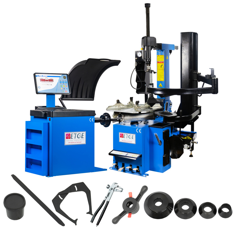 Montażownica do opon ETGE 530L+ Ramię DP30 +Wyważarka do kół ETGE905