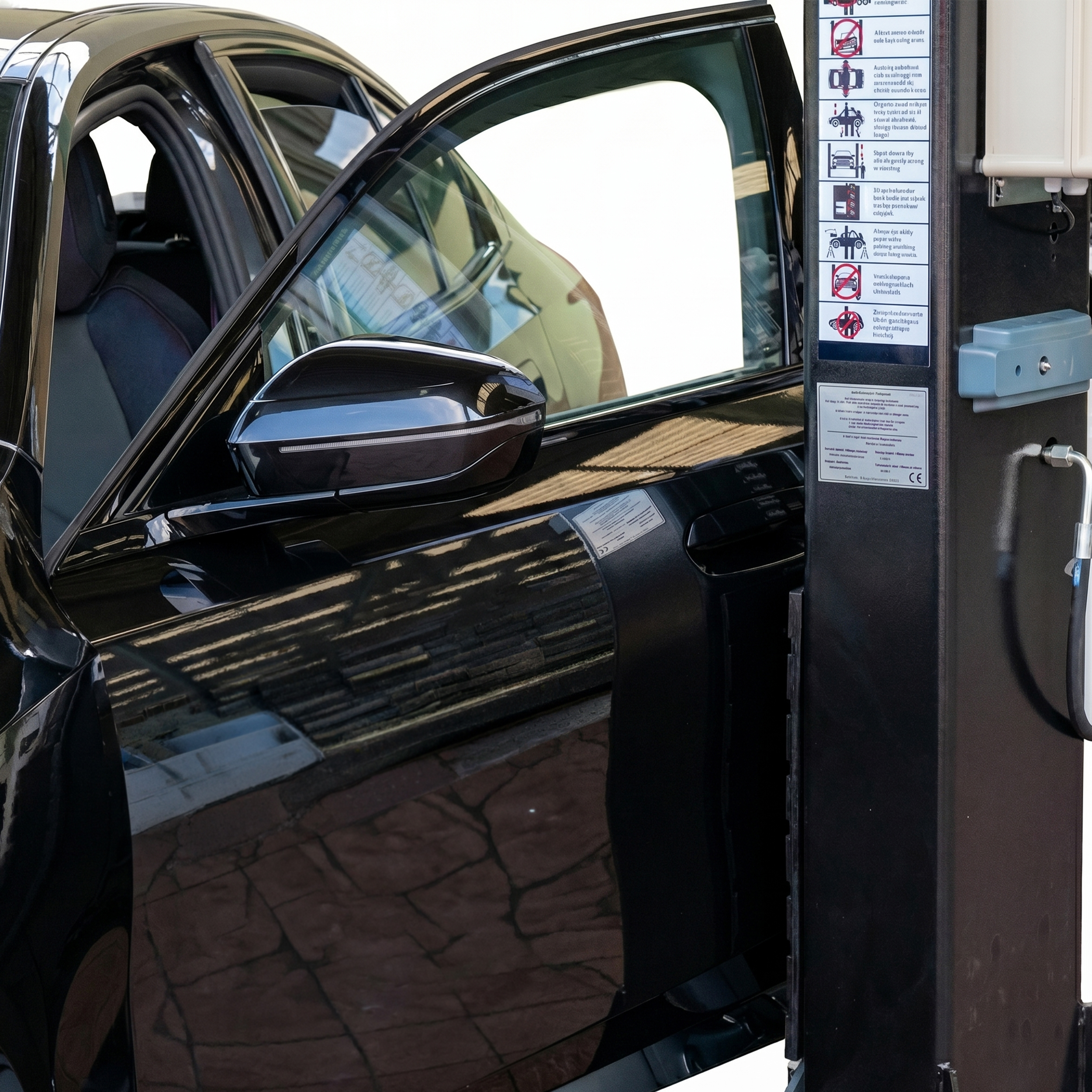 Podnośnik Samochodowy Dwukolumnowy Automatyczny ETGE-3440ASY BLACK 4T - obrazek 10