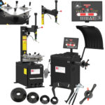 Zestaw Wulkanizacji ETGE Wyważarka ETGE-904 BLACK + Montażownica Opon ETGE-210 BLACK